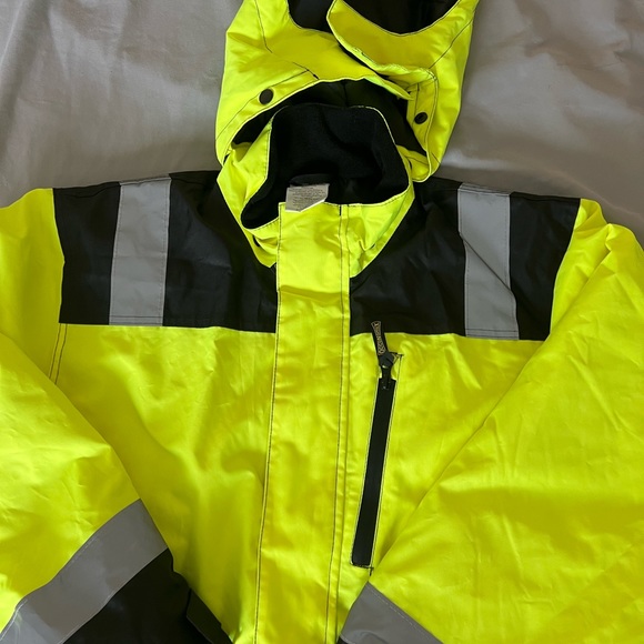 Occunomix Speed Collection SP-CVL Mens Neon Yellow Black Jump Suit Sz XL - Picture 5 of 7